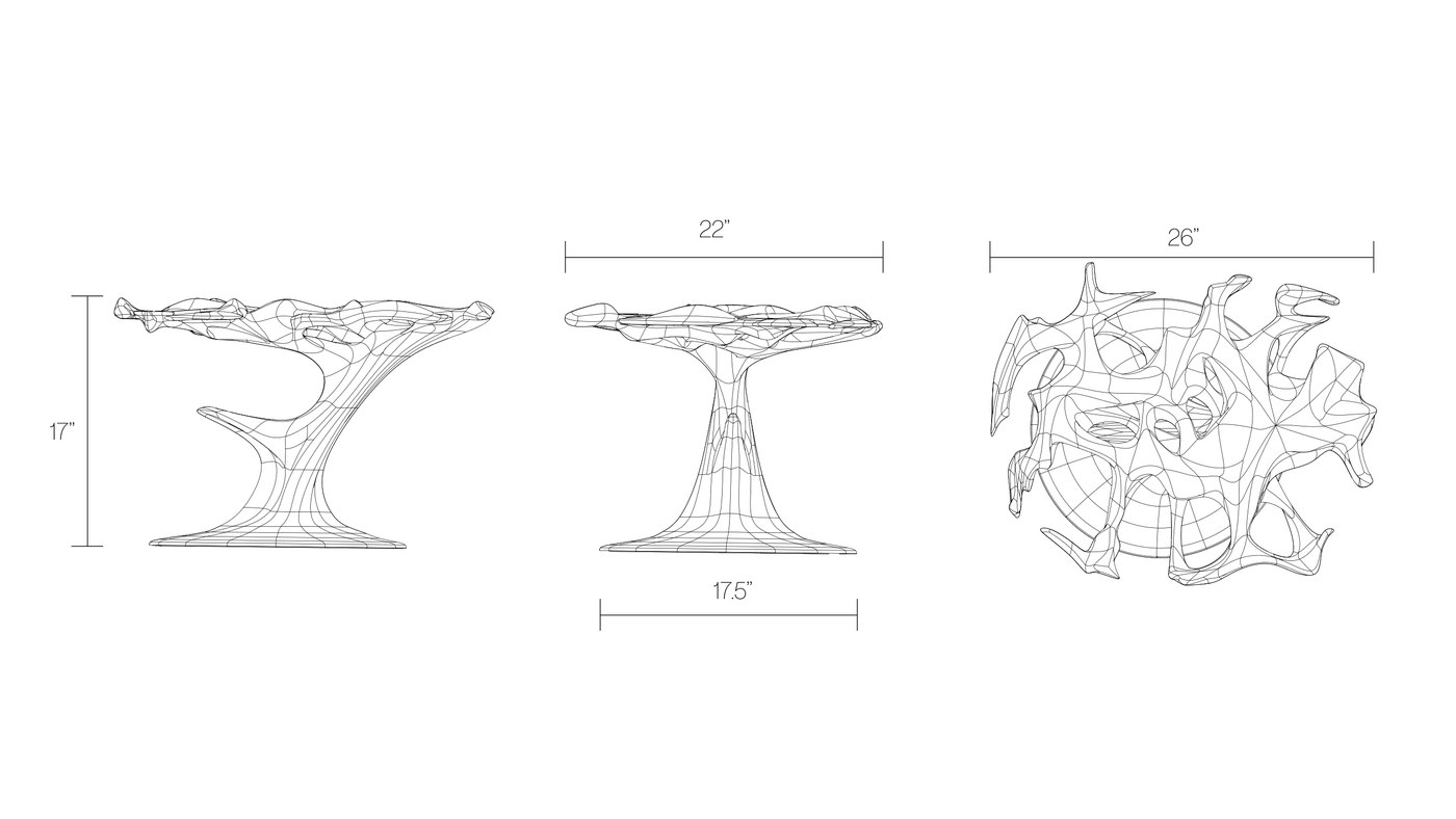 Nudo, coffee table